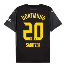 Borussia Dortmund Marcel Sabitzer #20 Bortedrakt 2024-25 Kortermet